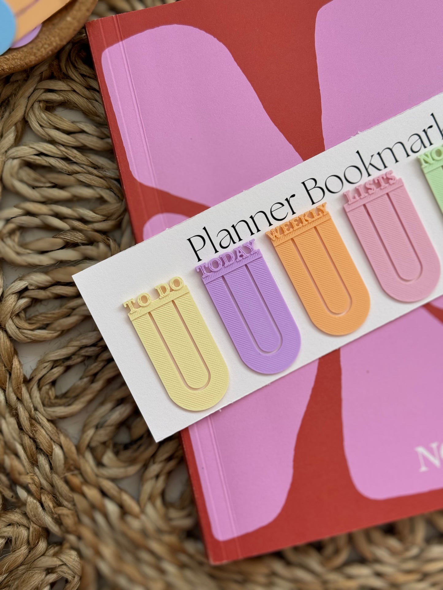 Pastel Planner Bookmarks