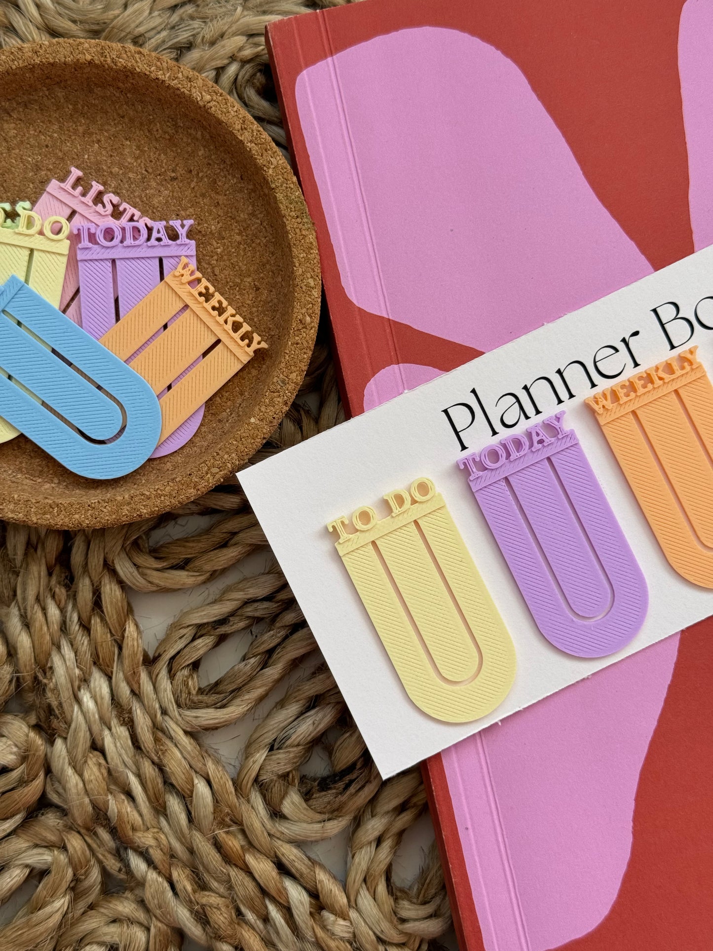 Pastel Planner Bookmarks