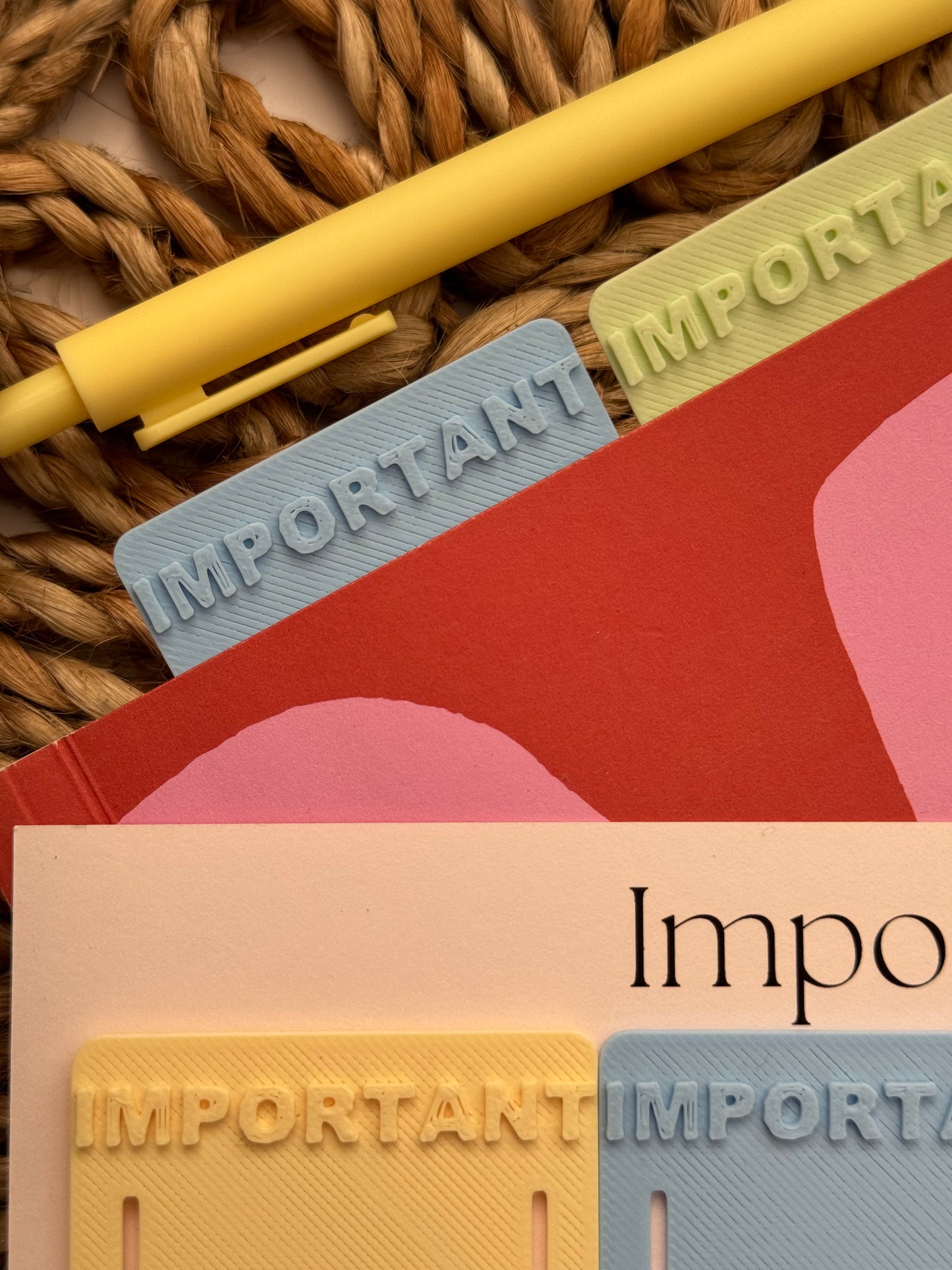 Pastel Important Tabs