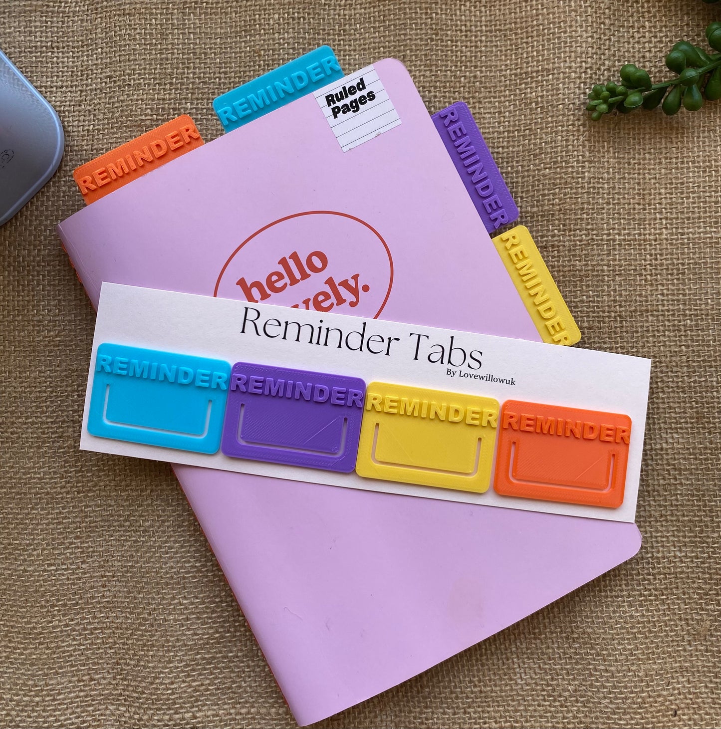 Reminder Tabs