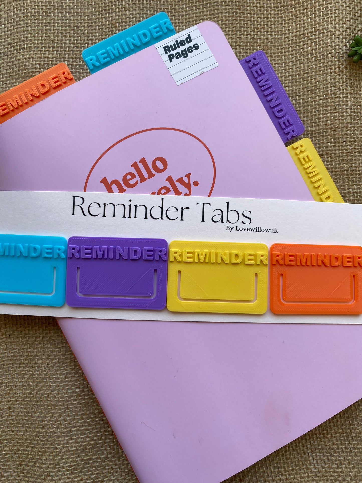 Reminder Tabs