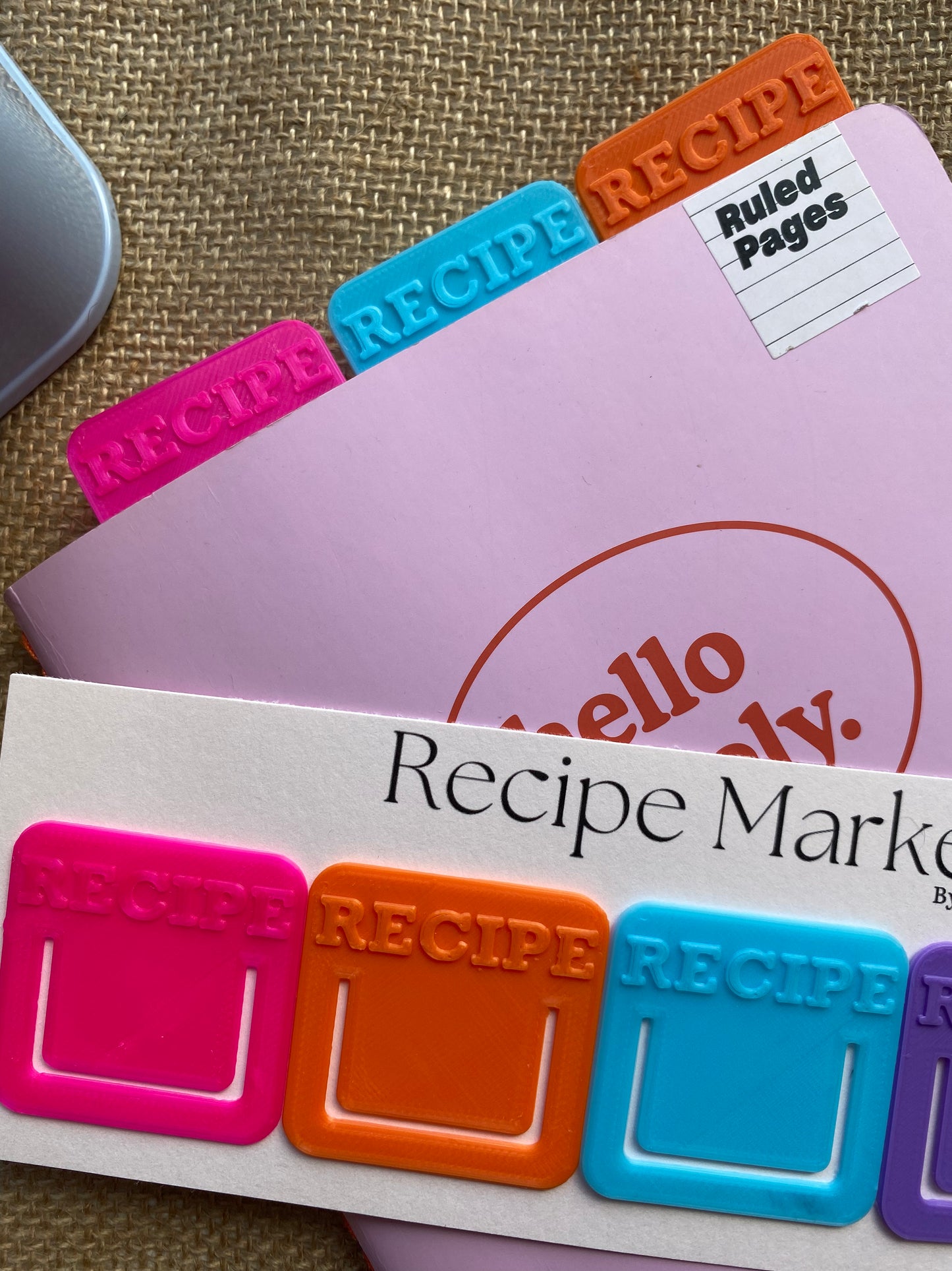 Recipe Markers
