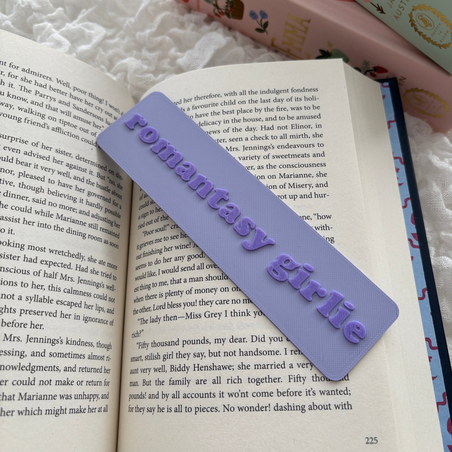 Romantasy Girlie bookmark