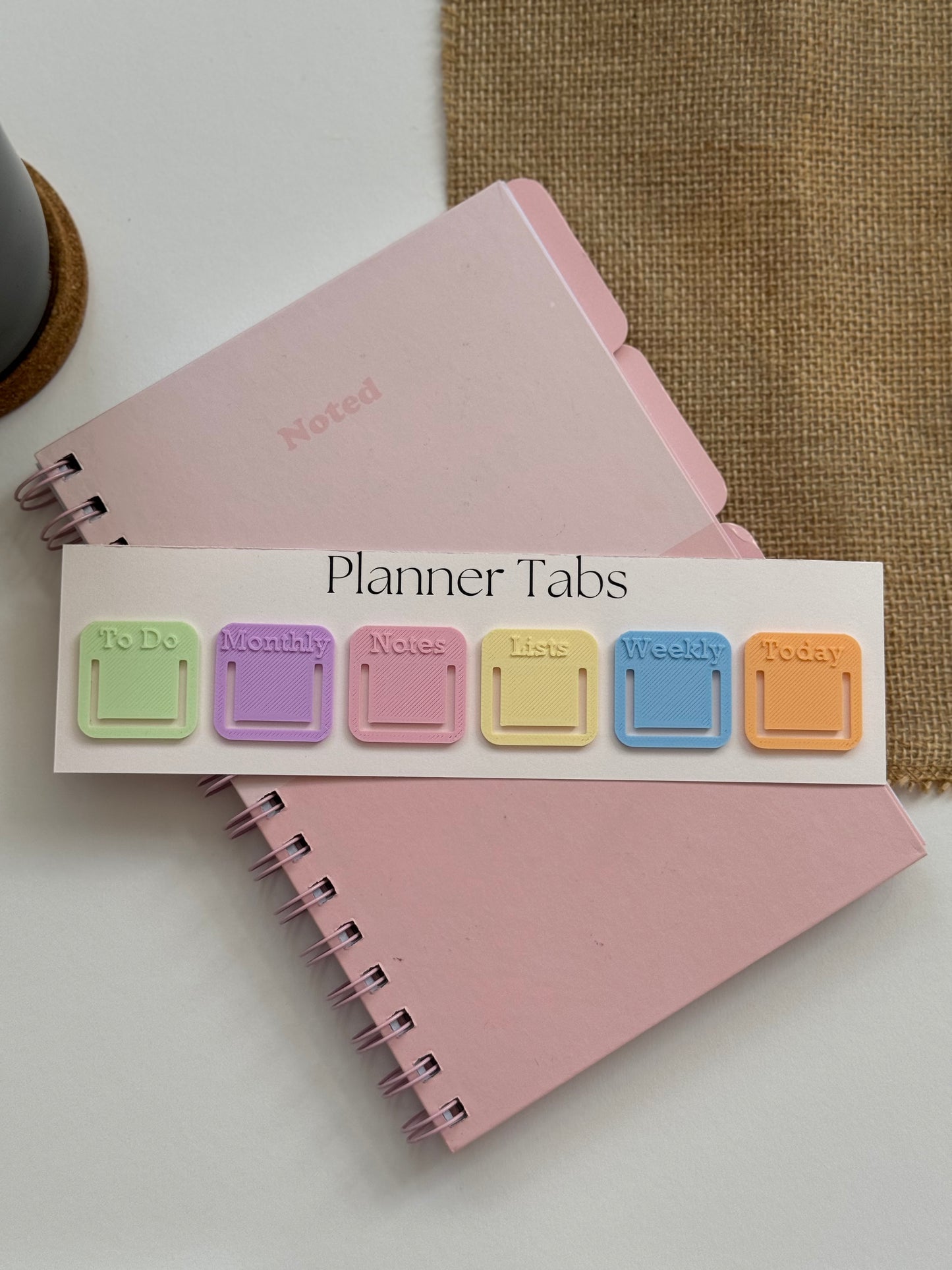 Pastel Planner Tabs