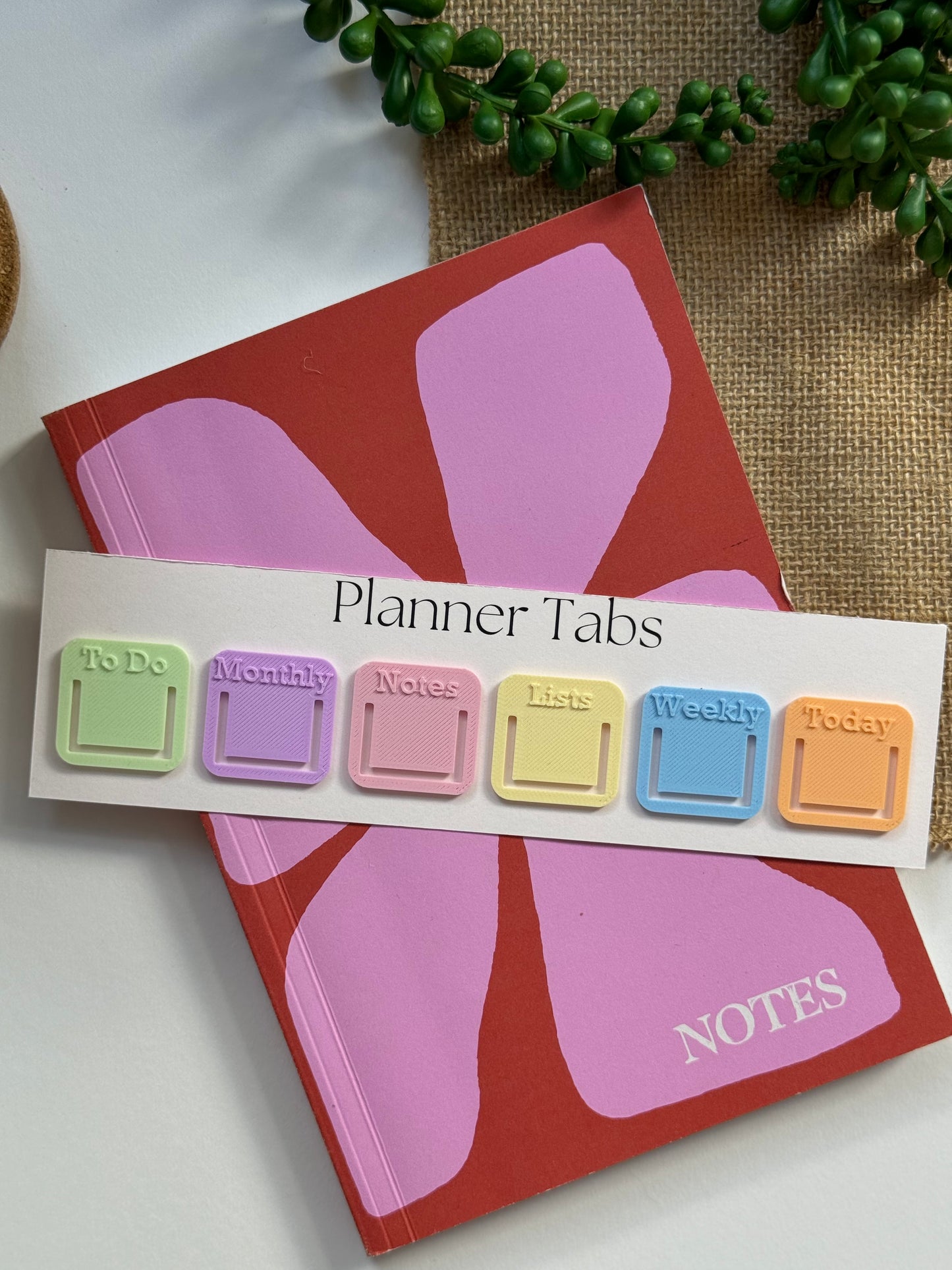 Pastel Planner Tabs