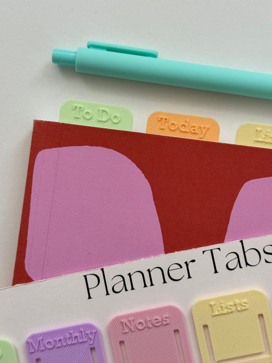 Pastel Planner Tabs