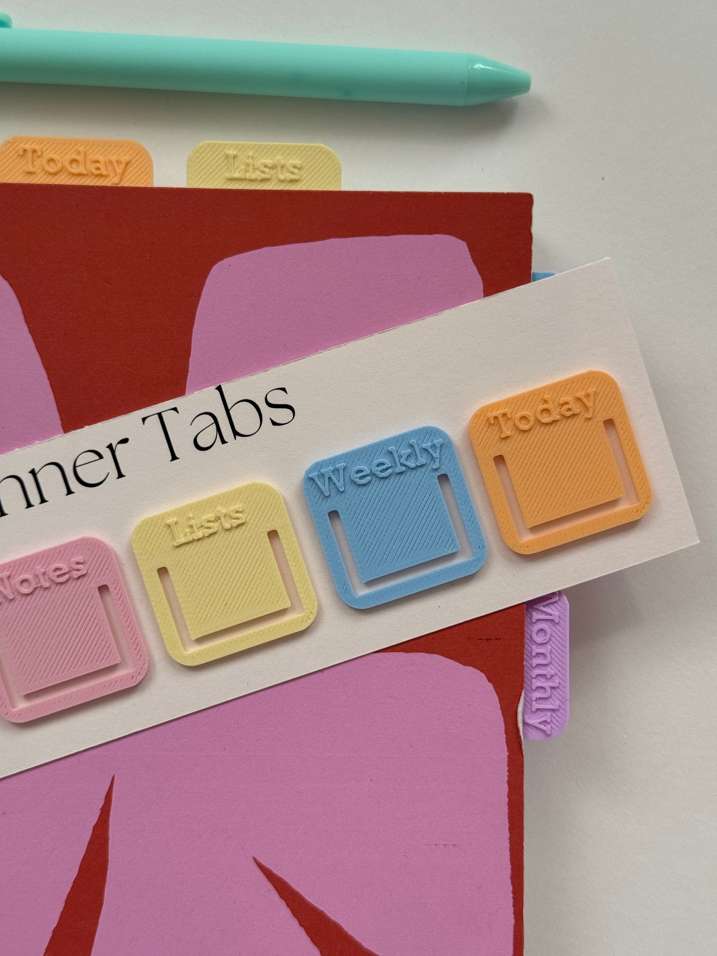 Pastel Planner Tabs