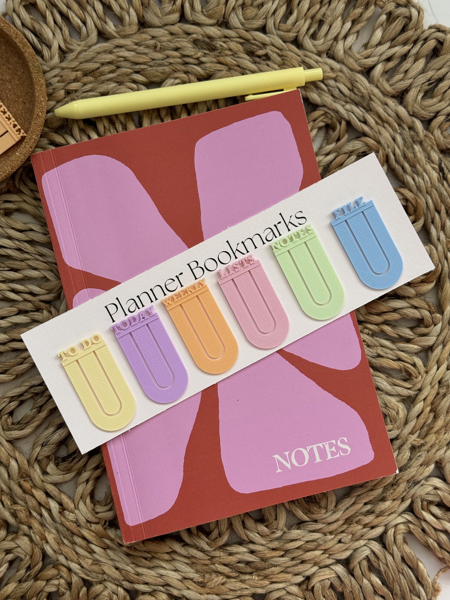 Pastel Planner Bookmarks