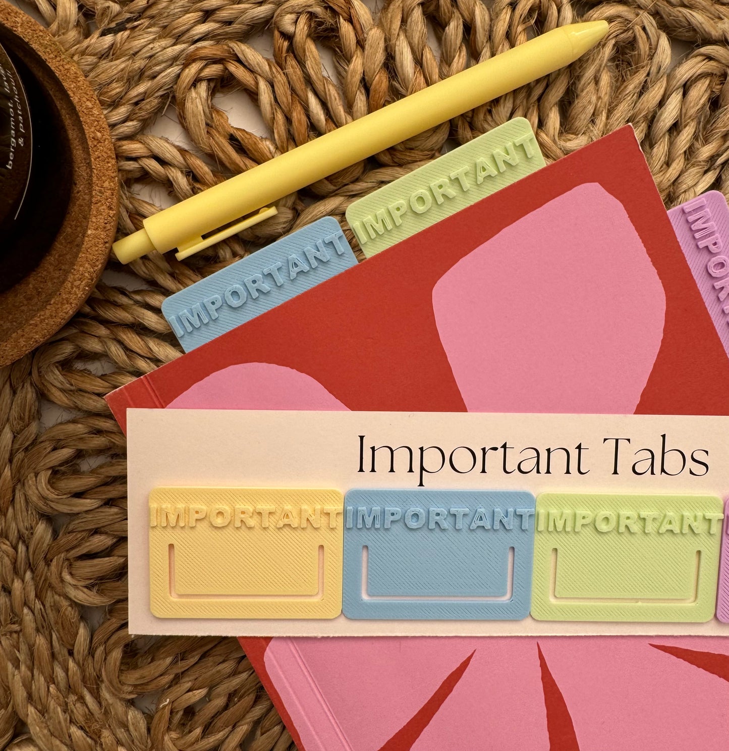 Pastel Important Tabs