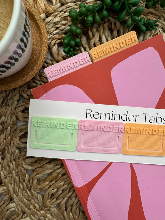 Pastel Reminder Tabs