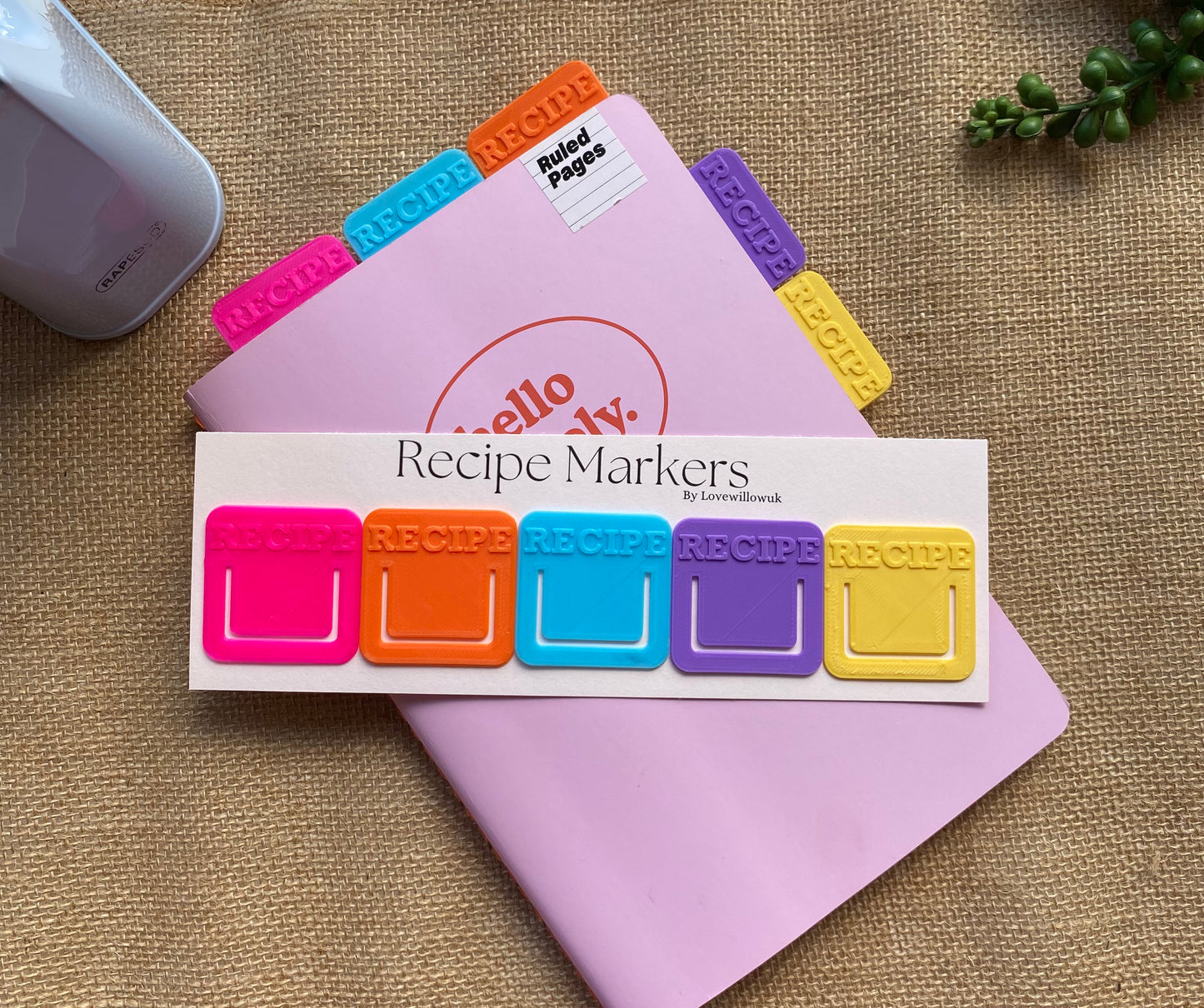 Recipe Markers