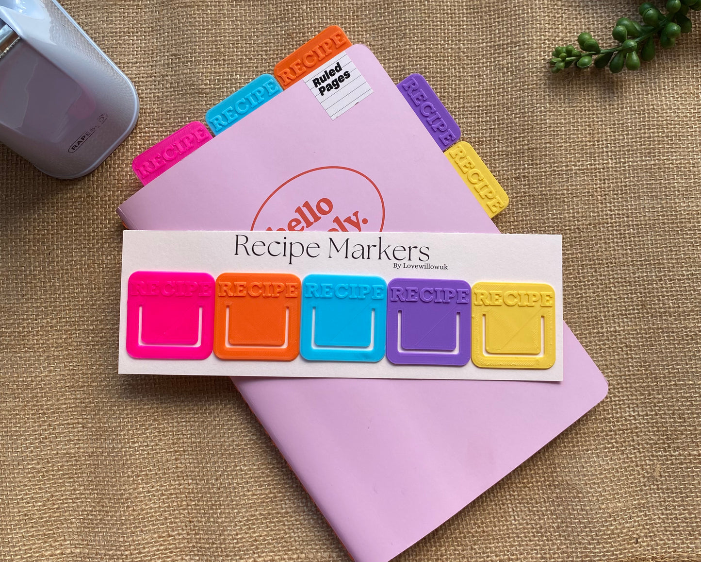 Recipe Markers