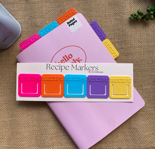 Recipe Markers