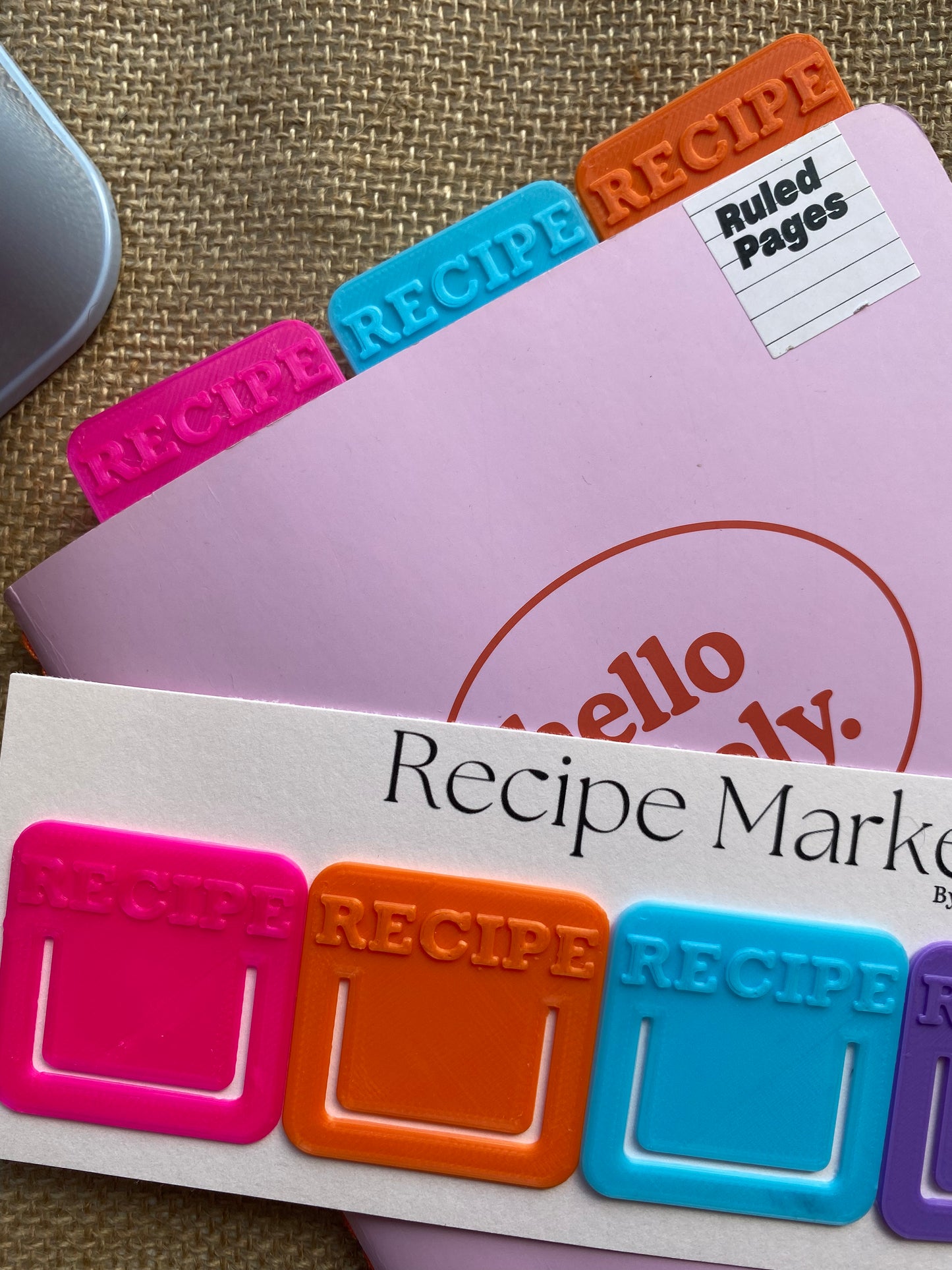 Recipe Markers