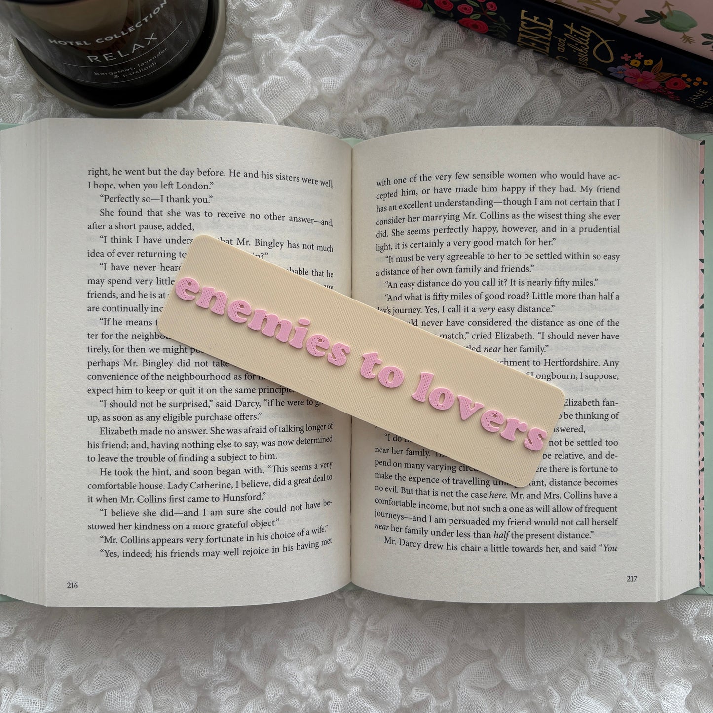 Enemies to Lovers bookmark