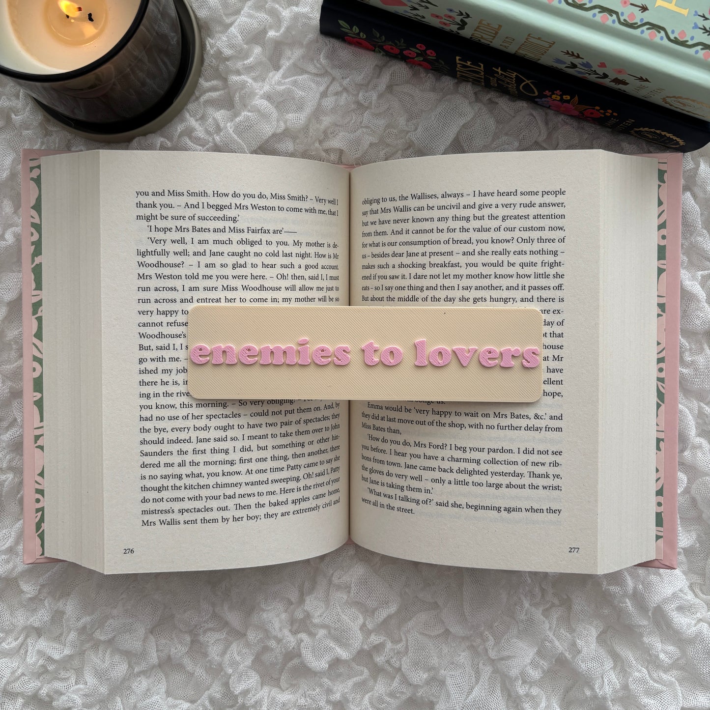 Enemies to Lovers bookmark