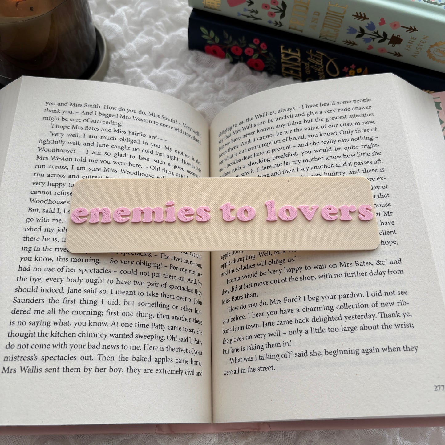 Enemies to Lovers bookmark