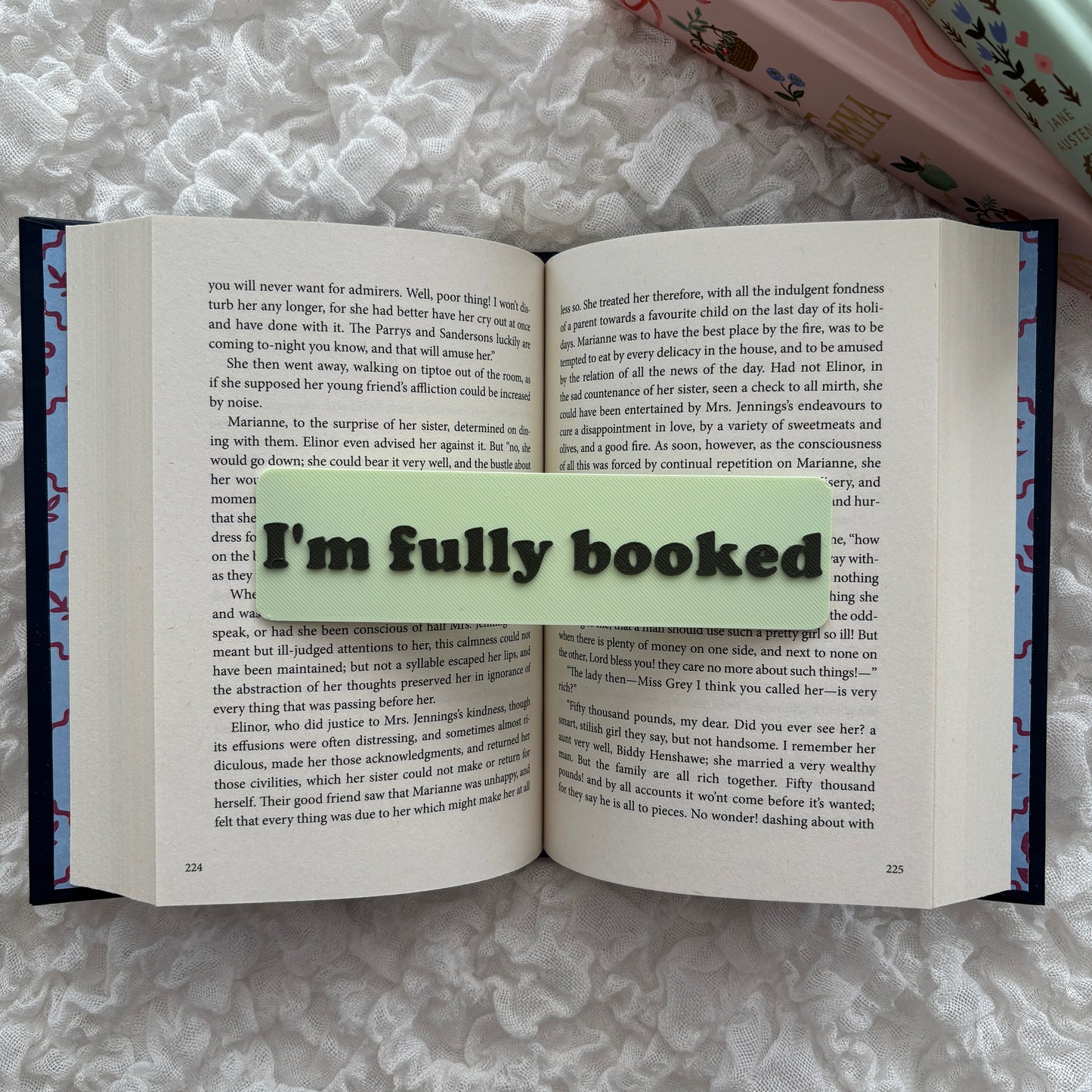 I’m Fully Booked bookmark