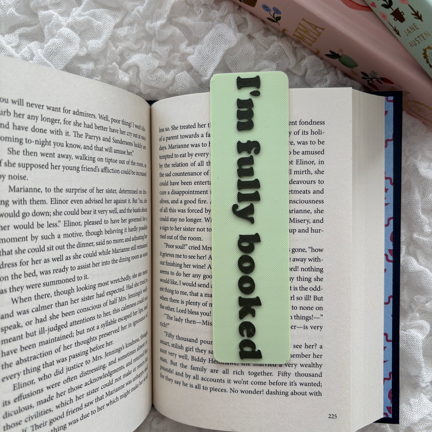 I’m Fully Booked bookmark