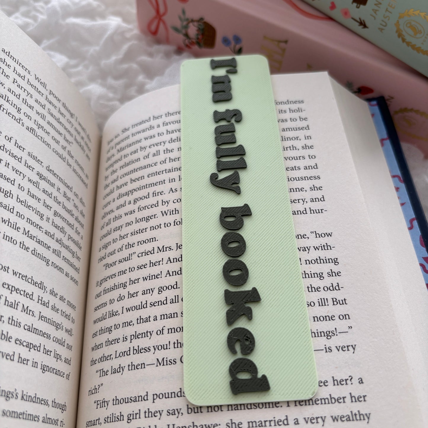 I’m Fully Booked bookmark