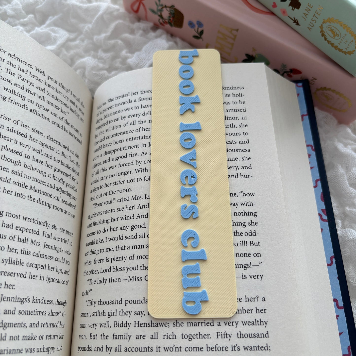 Book Lovers Club bookmark